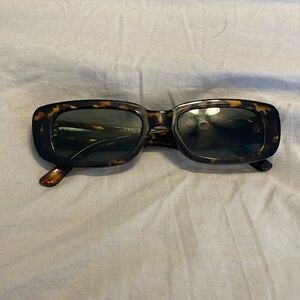 Skinny Tortoise Shell Sunglasses